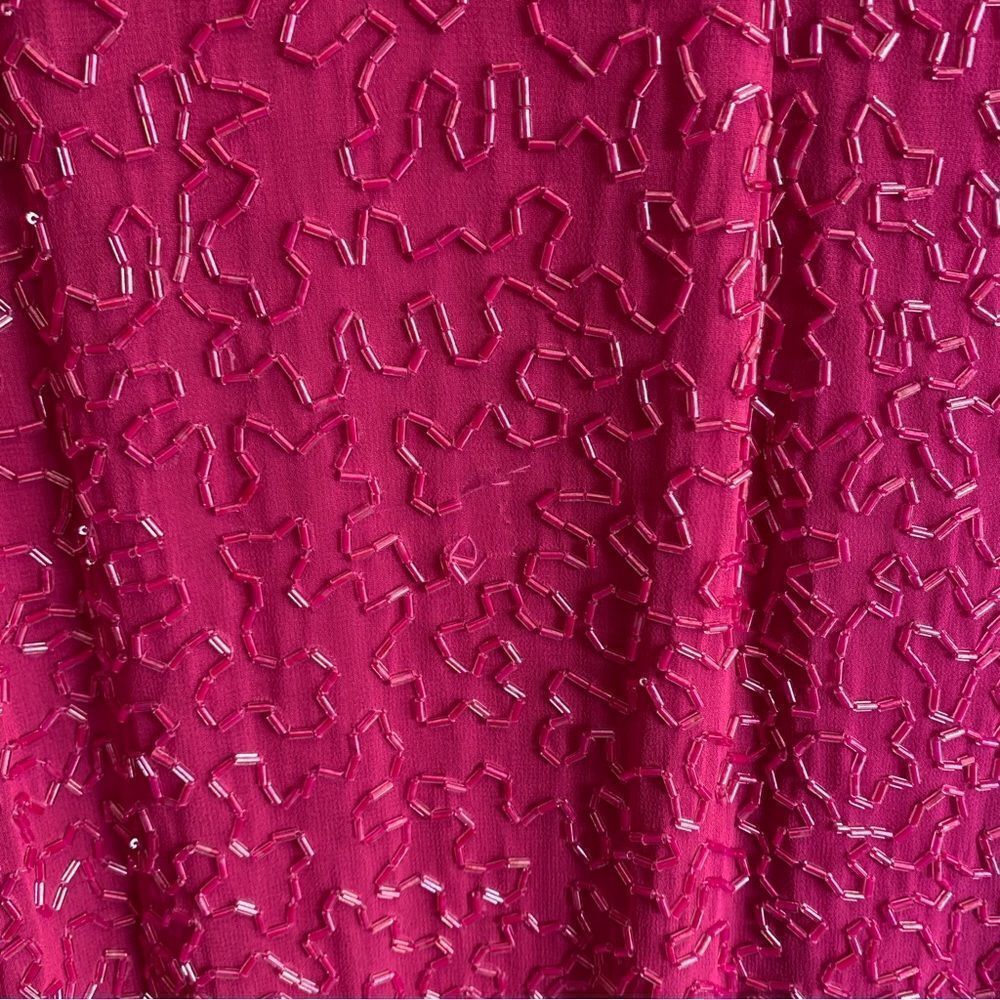 VINTAGE SILK DRESS - Picture 13 of 16